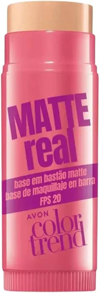 Base em Bastão Matte Real Avon Color Trend - Escolha a sua cor (COR NOVA 140Q)
