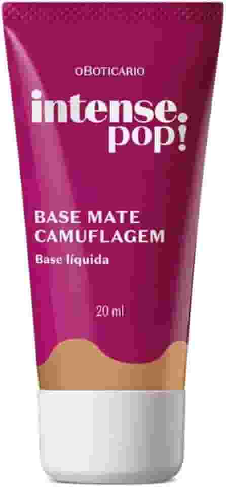 O Boticário Base Mate Camuflagem 230 Intense Pop! 20ml