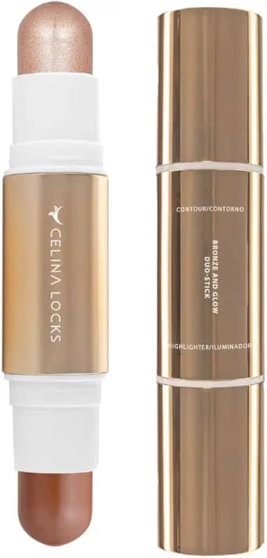 Duo Stick 2 em 1 - Bastão de Contorno e Iluminador Cremoso