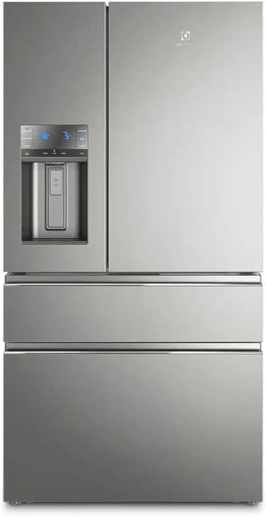 Refrigerador French Door Electrolux com 04 Portas Frost Free com 540 Litros e Aplicativo Home Platinum - DM91X
