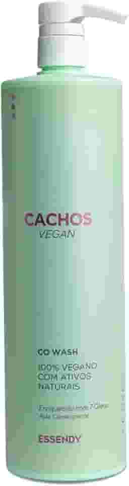 Co Wash Cachos Vegan 1L – Limpeza Suave, Hidratação Profunda e Controle do Frizz – 100% Vegano, Livre de Sulfatos e Parabenos