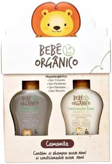 Kit Shampoo + Condicionador Suave Bebê Orgânico - 30 ml cada