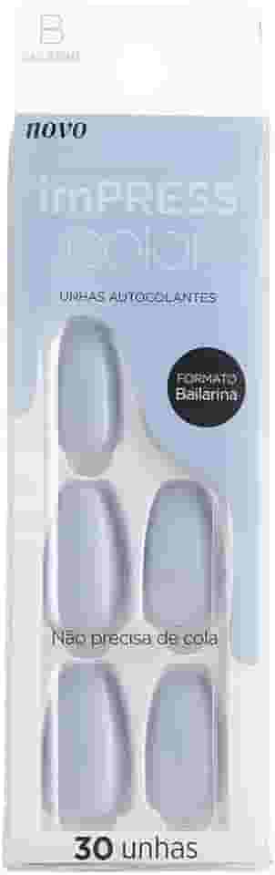 Kiss - Unhas Autoc Impress Color Imc509B Cloudless