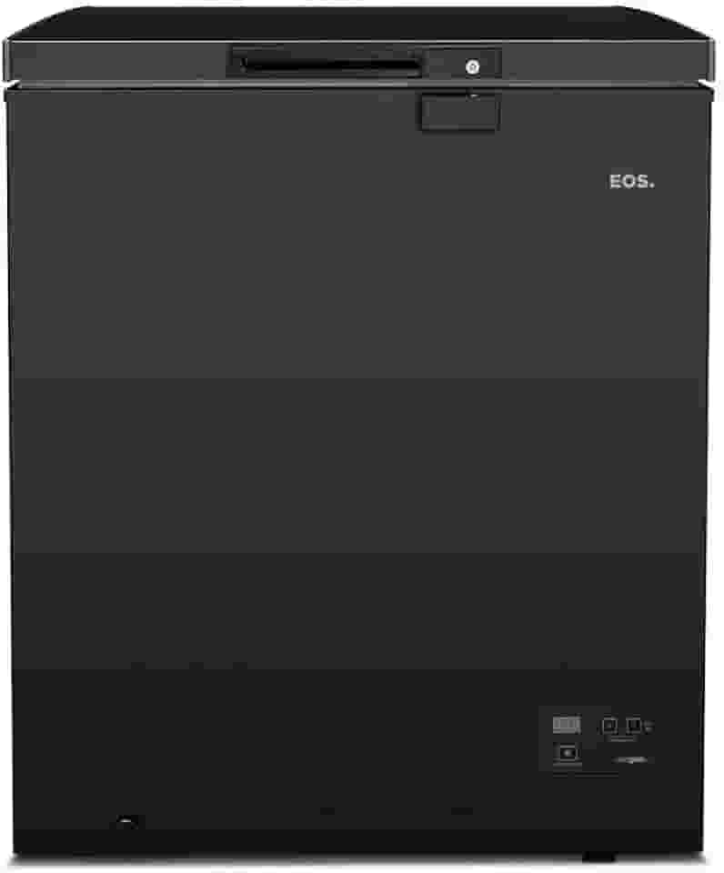 Freezer e Conservador Horizontal EOS 110 Litros EcoGelo Preto EFH120XDP 110V