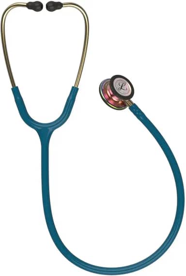 Estetoscópio 3M Classic III Rainbow 5807 Littmann Azul Caribe