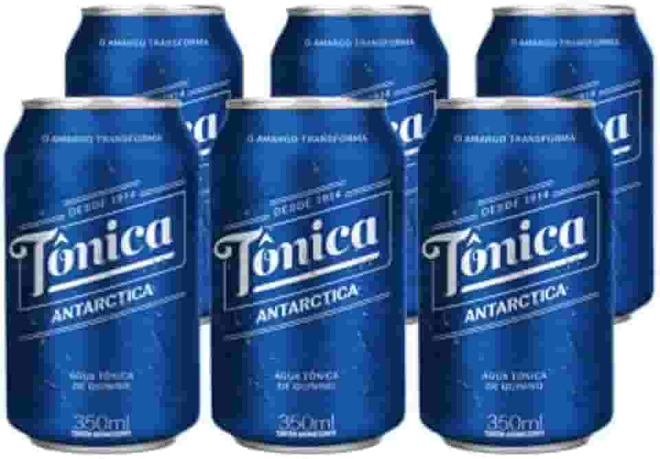 Água Tônica Antarctica Lata 350ml 6 Unidades