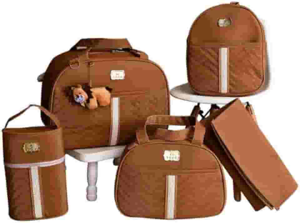 kit 5 Bolsas Mala Saída Maternidade