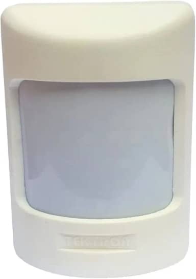 Sensor de Movimento Passivo Tektron 12V - Infravermelho, Alarme, Parede para Automação
