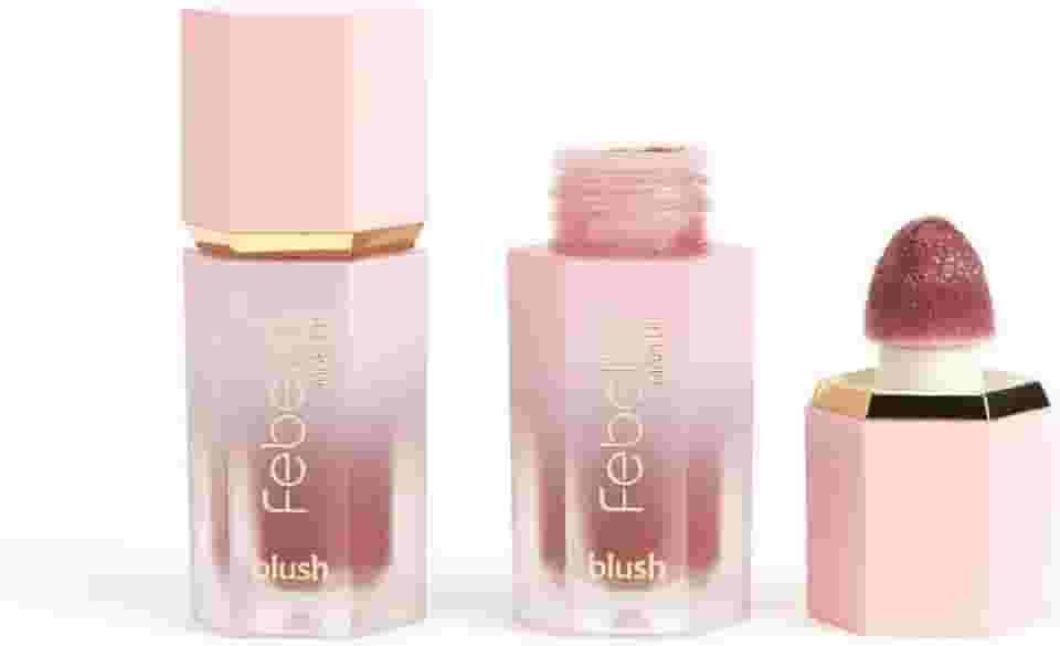 Blush Líquido 01 Febella – Acabamento Natural e Longa Duração!