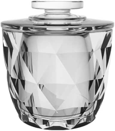 Manteigueira Francesa, Designer Diamante, marbella em vidro -150ml.