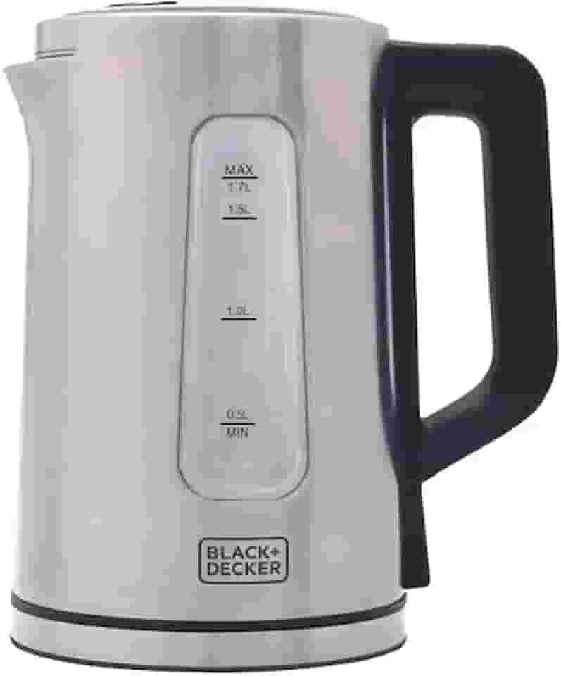 BLACK+DECKER Chaleira Elétrica 220 V, Inox, Programável, Capacidade de 1,7 L, com Controle de Temperatura, Modelo KEPG-B2