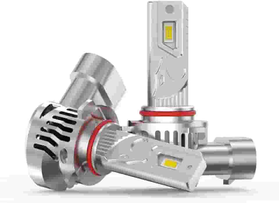 Lâmpada H7 LED de Farol Ajuste 1:1 - Luz Branca 8500K -Canbus Sem Erros - H7 12V 55W - Farol Alto 400% Mais Brilhante - Pacote com 2 Unidades