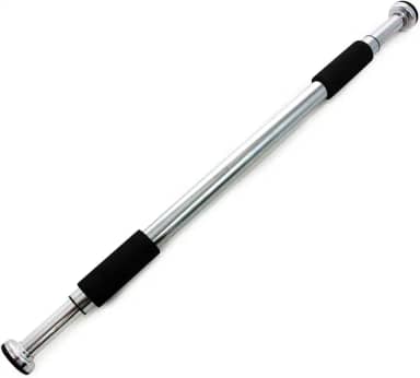 Barra Para Flexão Exercícios Treino Regulável 62 A 100 Cm Fixa