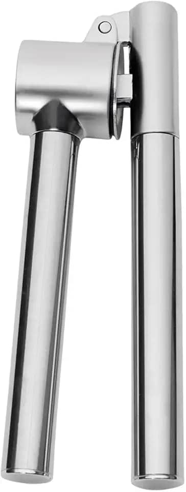 Mimo Style, Espremedo de Alho Multiuso Para Cozinha, Inox, 15,5cm - Prata