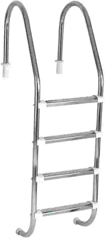 Escada Sodramar Tradicional 1 1/2' Com 4 Degraus Em Inox