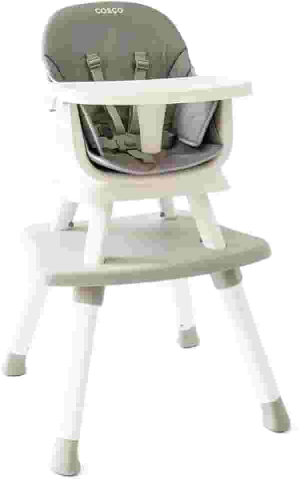 Cosco Kids, Cadeira de Refeição Convertty 8 em 1, Cinza