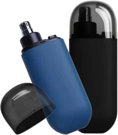 Aparador de Pelos Nariz Profissional Silencioso Recarregável Portátil USB Resistente A Água Compacto Lâmina Potente Aço Inoxidável Com Alta Eficiência e Segurança - Linha Premium Xtrade Imports