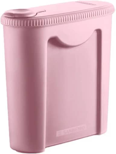 Sanremo - Porta Ração Plástico de 2,3 Litros, Linha Pet