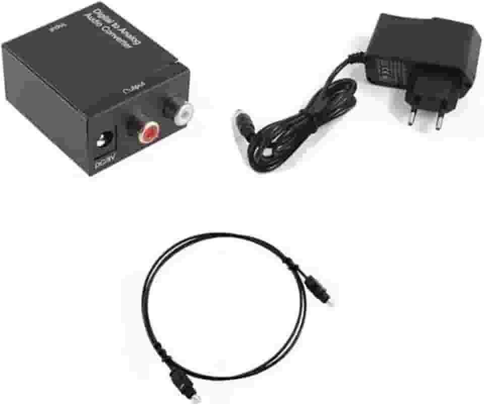Conversor Audio Digital Analógico Home Theater Tv Game