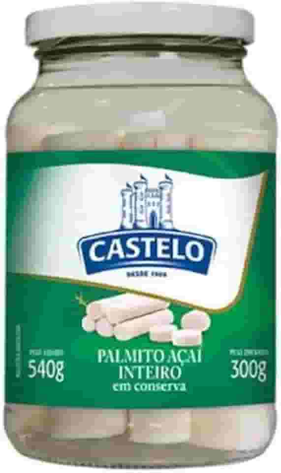Castelo Alimentos Palmito Açaí Inteiro 300g