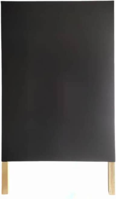 Cavalete Calçada Cardápio Lousa Preta 100x60cm Moldura Natural Gv Office