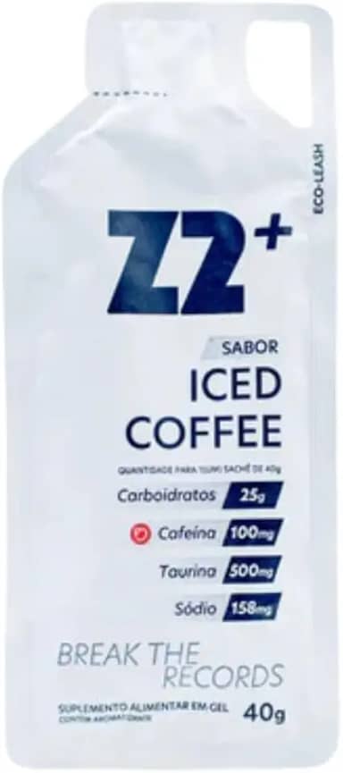 Energy Gel Carboidrato Z2+, Iced Coffee
