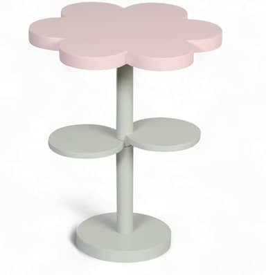 Mesa Flor Infantil Decoração Madeira Quarto Sala Desmontável