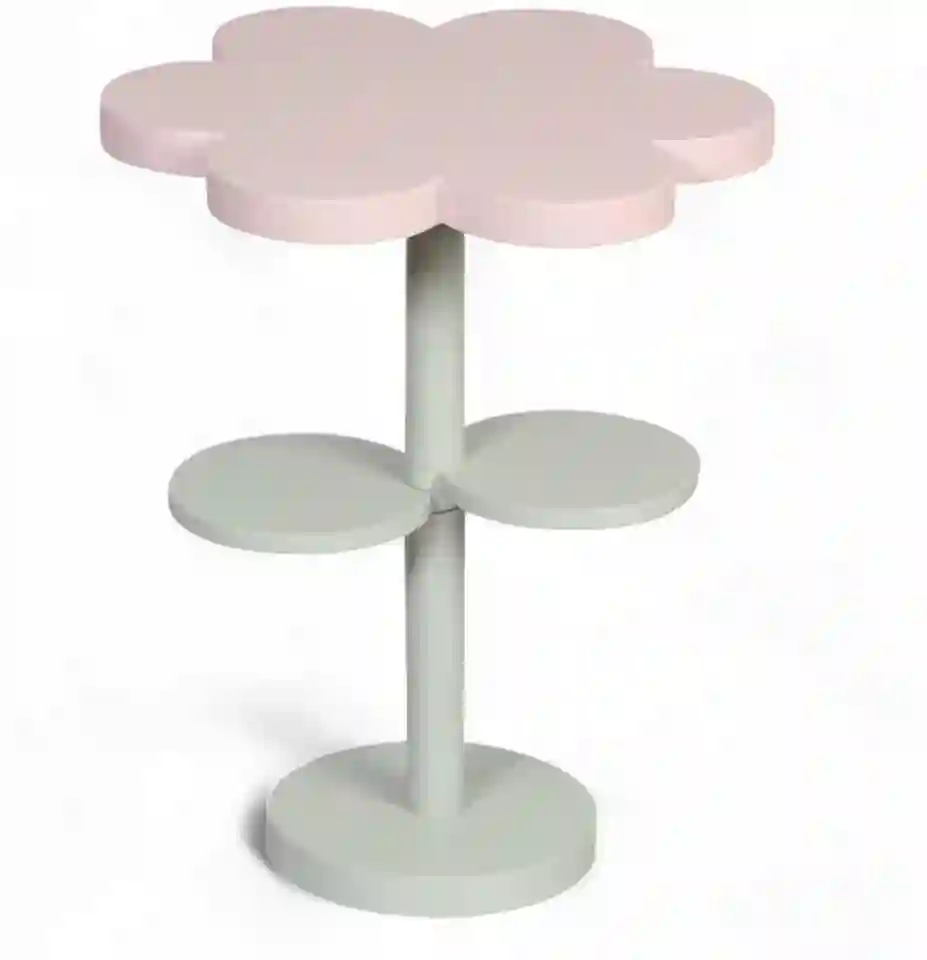 Mesa Flor Infantil Decoração Madeira Quarto Sala Desmontável