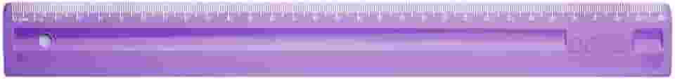 Dello Régua de 30cm Full Color, 3115.R.0096, Roxo Plutônio