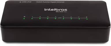 Switch 8 portas gigabit ethernet 10/100/1000mbps Sg 800 Q+ - Intelbras