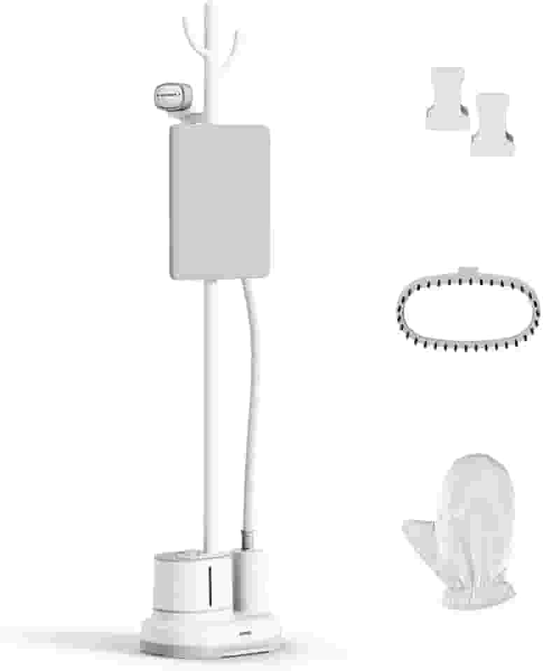 Vaporizador de Roupas Arno Steam Home, Pendura suas roupas, Higieniza e Desodoriza, 110V, Branco e Cinza, US32