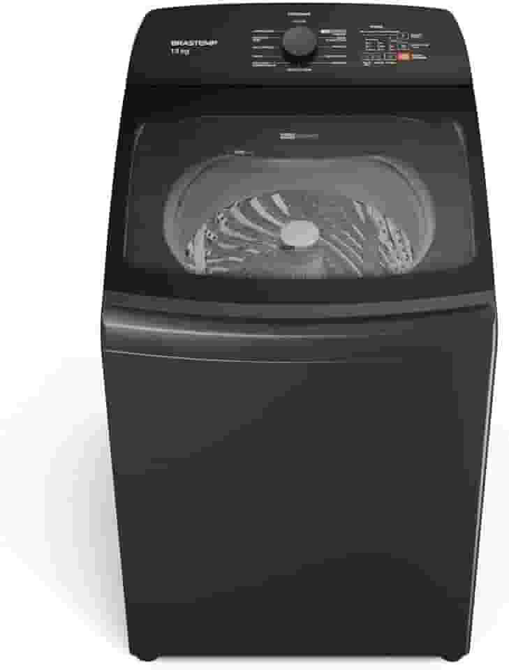 Máquina de Lavar Brastemp 13Kg Cinza Platinum com Ciclo Tira Manchas Advanced e Ciclo Antibolinha - BWK13A9 110V