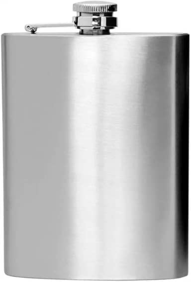 Cantil De Bolso Em Aço Inox 220ml – Portátil, Antivazamento, Resistente E Elegante