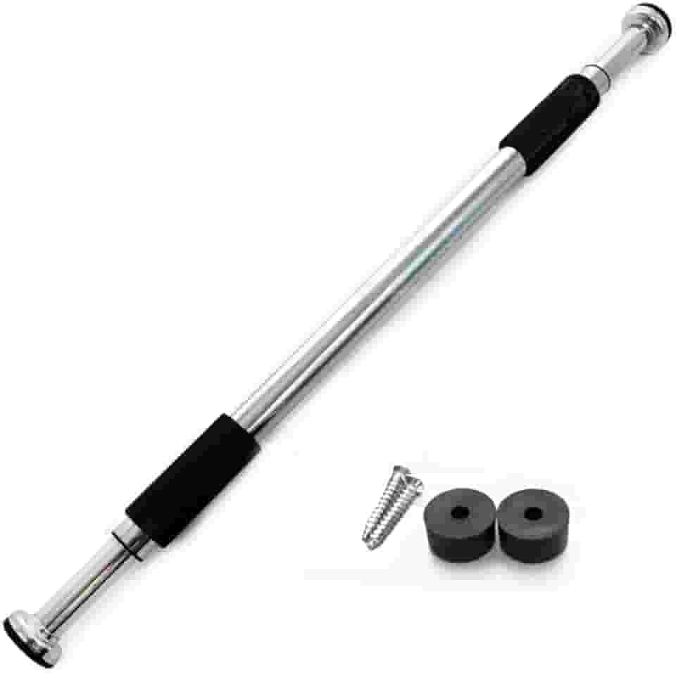 Barra P/ Flexão Exercícios Treino Regulável 62 A 100 Cm Fixa