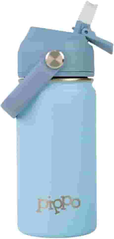 Pippo | Garrafa Térmica Infantil Aço Inox (Azul)
