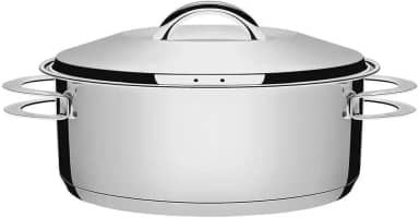 Caçarola Rasa com Fundo Triplo, Tramontina, Solar 62503280, Inox, dimetro de 28 cm