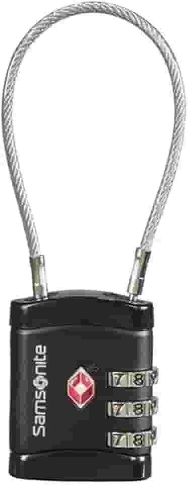 Samsonite Trava de Segurança 3 Dígitos TSA Preto