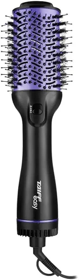 Escova Taiff Easy Oval, Secadora, Alisadora e Volumizadora, Lilás, 127V