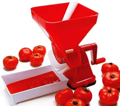 Trato Delicimolho - Máquina Manual Extratora Molho De Tomates - Aço Inoxidável