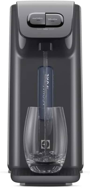 Purificador Electrolux Água Gelada 3 Níveis Cinza Efficient Eletrônico (PE15X) - Bivolt