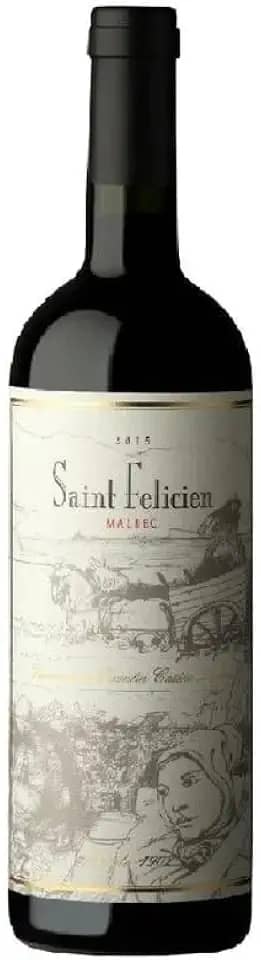 Vinho Argentino Saint Felicien Malbec Tinto 750 Ml