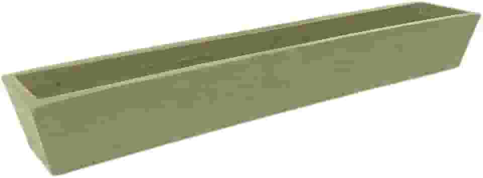 Vaso Planta Horta Jardineira Suculenta Temperos Hortaliças Floreira Rasa 100cm Polietileno