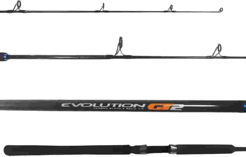 Marine Sports Vara de Pesca Evolution GT2-S601MH 20-50Lbs 1,83M Fibra de Carbono