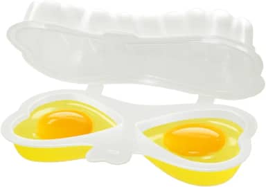 Forma Forma 2 Em 1 De Ovo E Omelete Omeleteira Micro Ondas BPA Free Egg Fácil