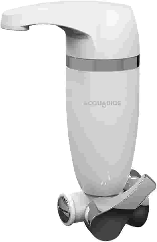 Filtro De Água Com Torneira Acqua Premium Single Branca Bica Móvel Acquabios 1006-0040, Acquabios, Filtro Purificador De Água Com Bica Móvel, Branco E Cromado, Máxima Eficiência Comprovada