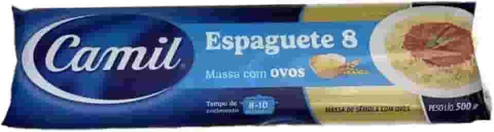 MAC CAMIL ESPAGUETE 8 C/OVOS 500g