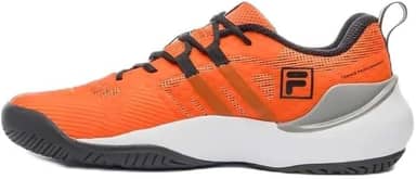 Tênis Fila Winner para Jogar Tênis All Court Masculino Laranja/Preto