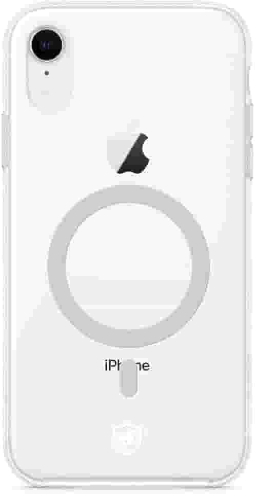 Gshield Capa Compatível com MagSafe para iPhone XR Case Magnética para Carregamento por Indução Capinha Antichoque, Anti Impacto - Transparente
