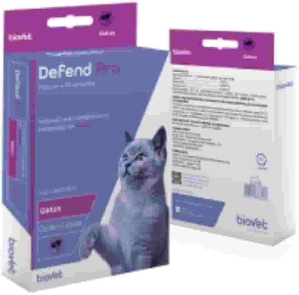 Antipulgas Defend Pro para Gatos de até 10 kg com 1 Pipeta