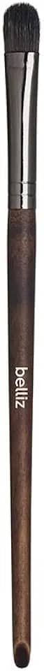 Pincel Wood de Corretivo, Belliz, Marrom/ Cinza/ Preto